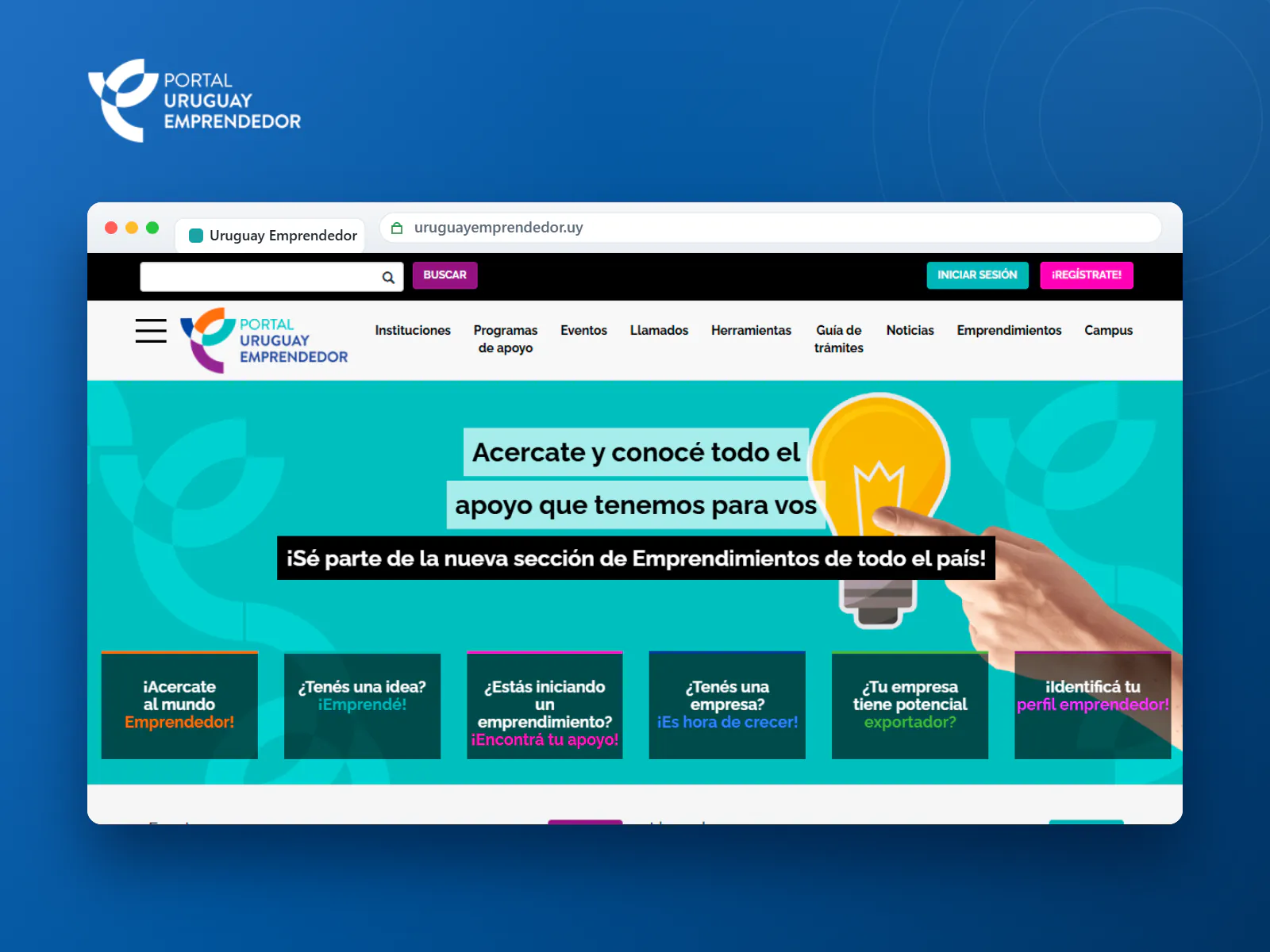 Portal Uruguay Emprendedor